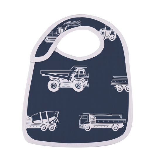 Things That Go Snap Bibs 3Pk - The Peony Haus