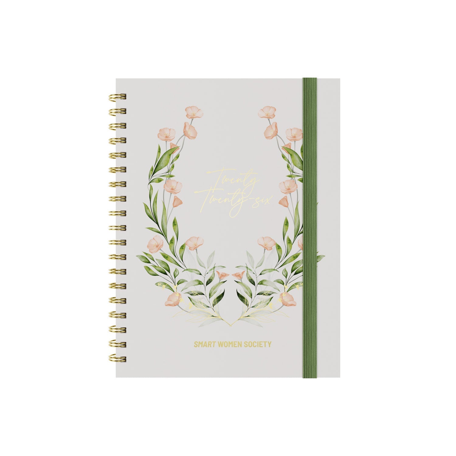 Smart Women Society - B5 Week-to-View - 2026 Calendar Year Diary/Planner - Beige