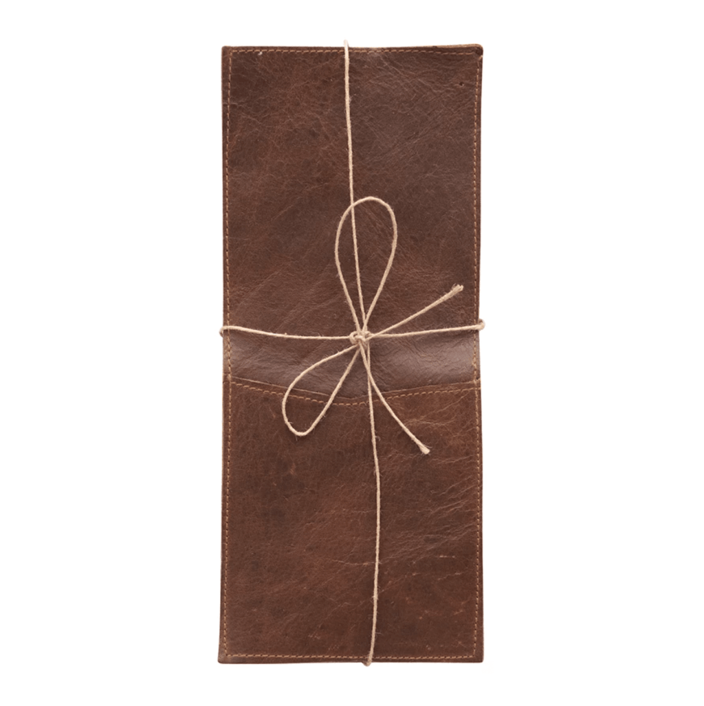 Leather Cutlery Sleeve