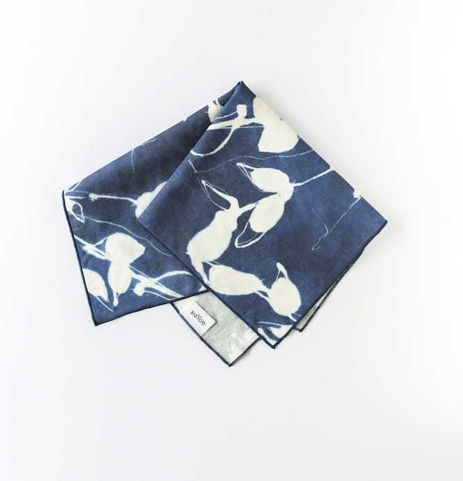 Porto Print in Indigo Napkin