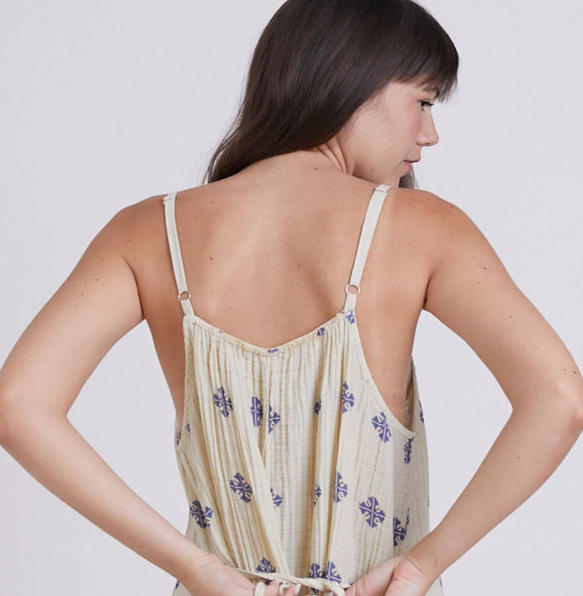 Organic Cotton Maxi Dress - The Peony Haus