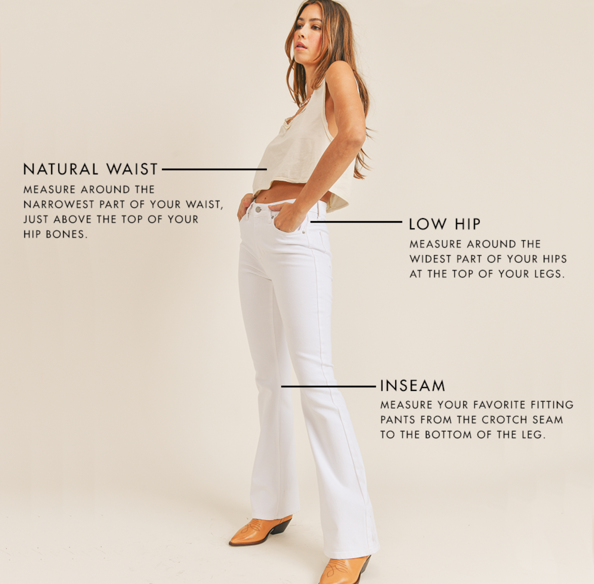 JBD HR Palazzo Wide Leg Jean - 93% Cotton