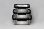 Multicolor Microwave Safe Stainless Steel Set
