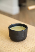 Black Matte Stoneware Matcha Bowl
