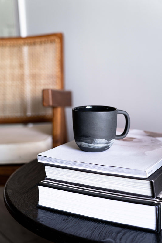 Handmade Porcelain Coffee Mug. Iceland - The Peony Haus