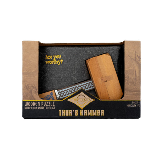 Thor's Hammer - Wooden Dexterity Puzzle