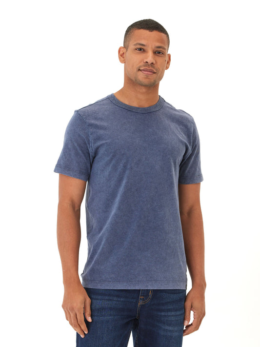 Shawn Mineral Wash Eco Cotton Jersey Crew Tee