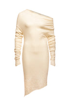 Topaz With Ocean Embroidery Knitted Dress