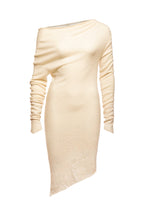 Topaz With Ocean Embroidery Knitted Dress