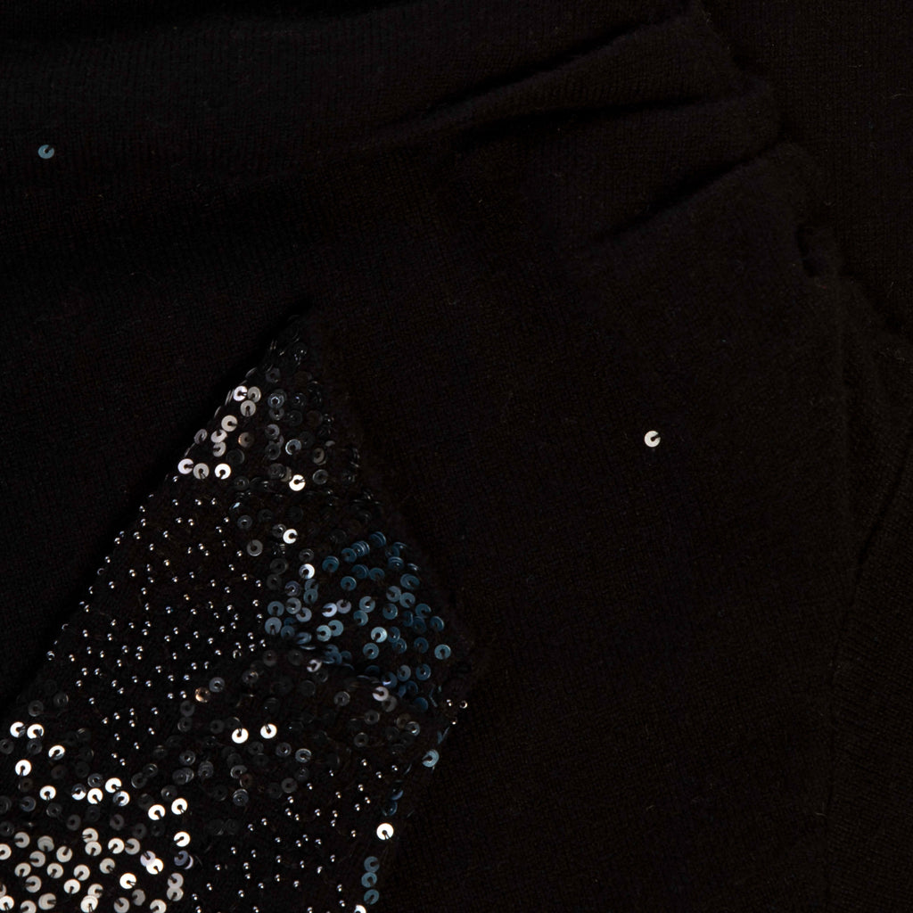 Topaz With Ocean Embroidery Knitted Dress
