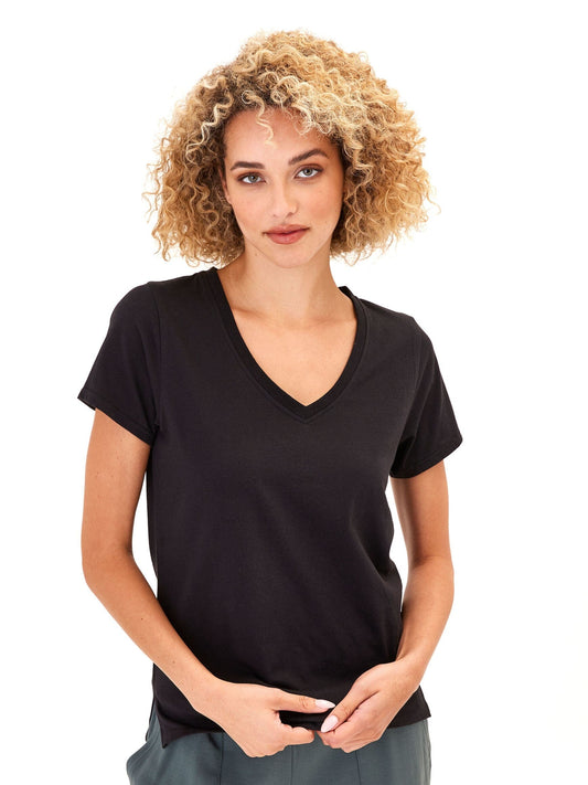 Pattie Organic Cotton V-Neck Tee