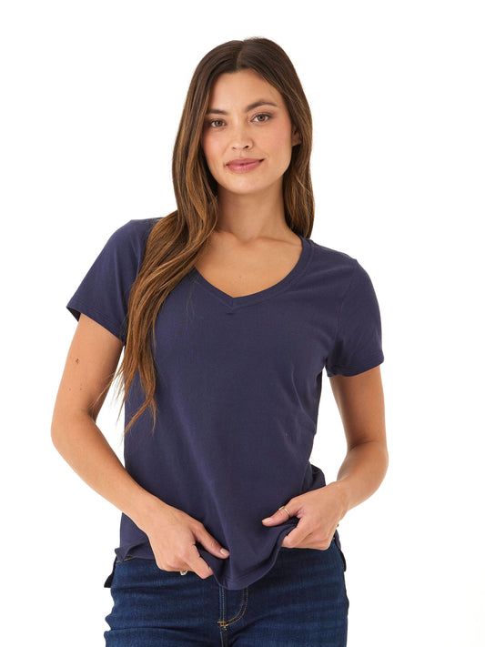 Pattie Organic Cotton V-Neck Tee