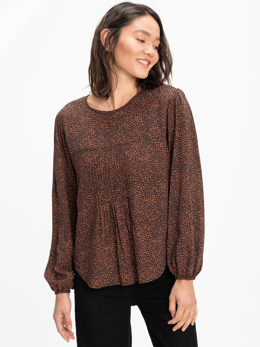 Carina Tencel Printed Blouse