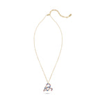 Armenian Initials Pastel Necklace