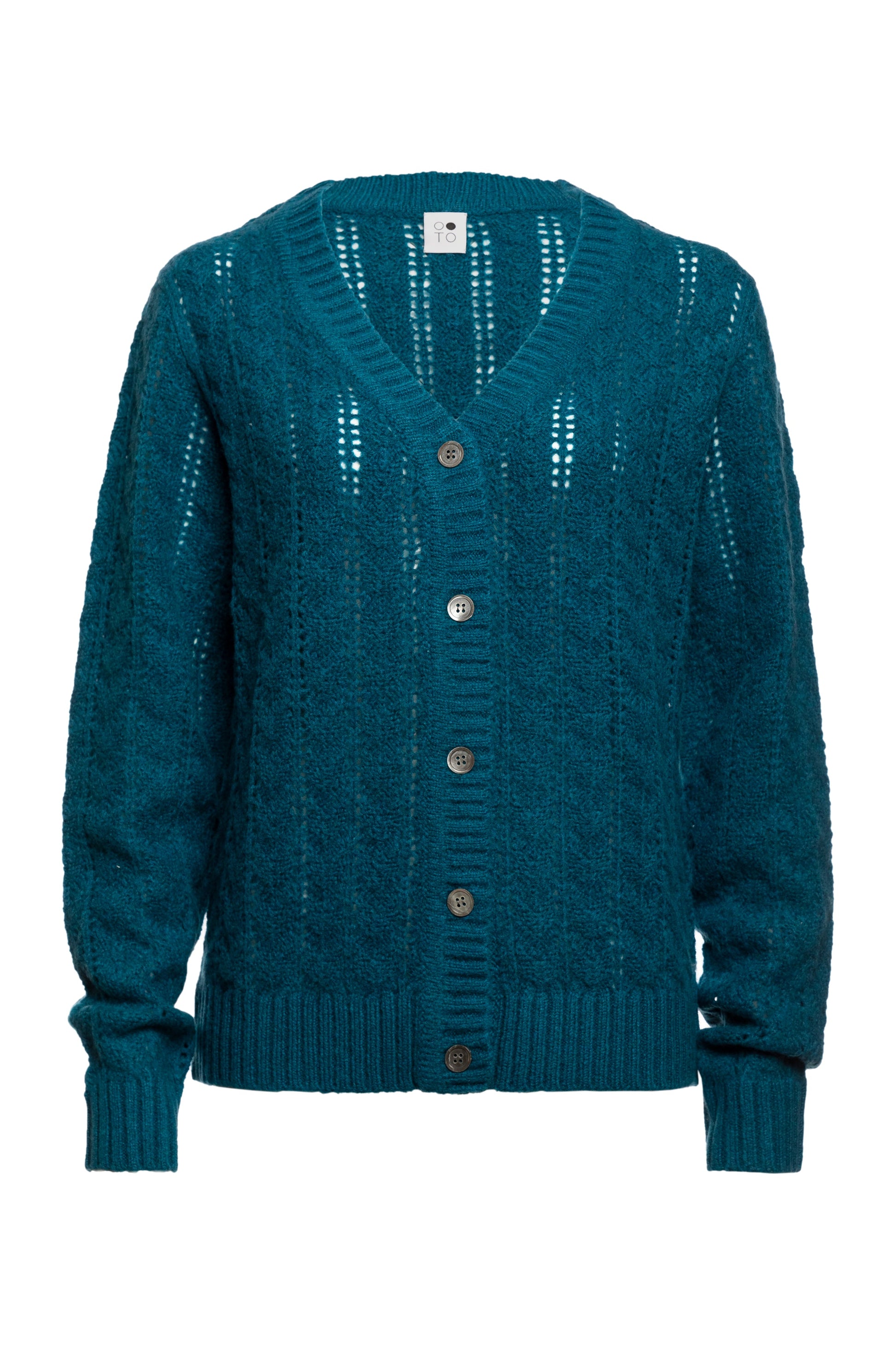 Amethyst Loose Fit Cardigan - The Peony Haus