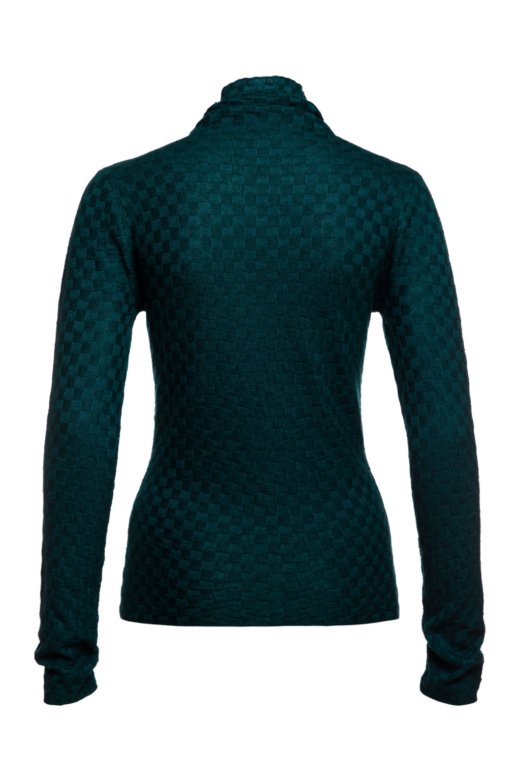 Tourmaline Turtleneck Body Fitted Sweater