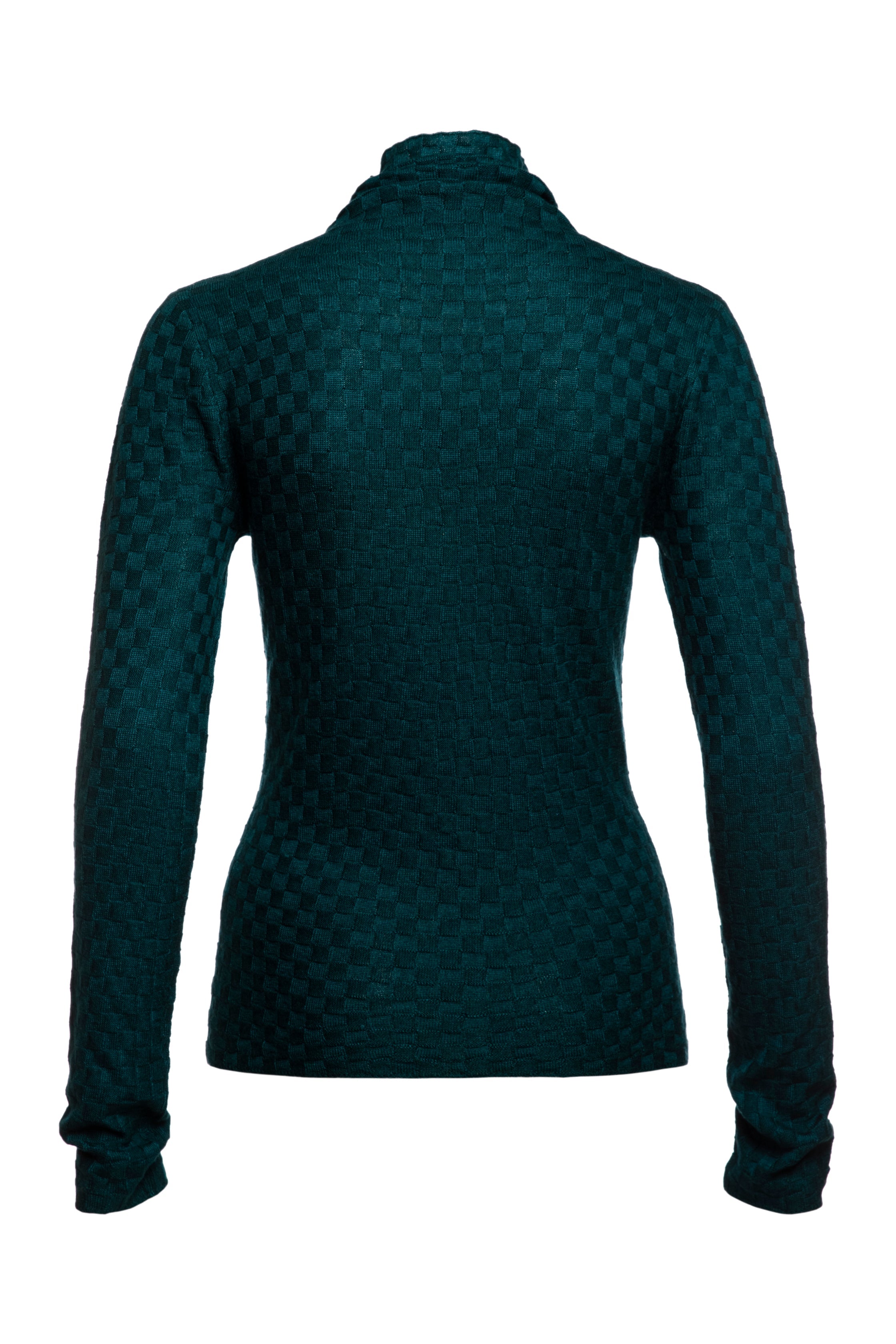 Tourmaline Turtleneck Body Fitted Sweater