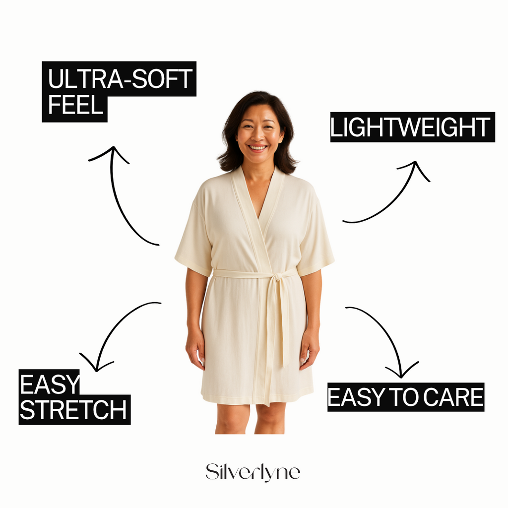 Tencel | Supreme Short-sleeve Robe