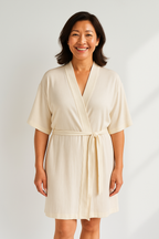 Tencel | Supreme Short-sleeve Robe