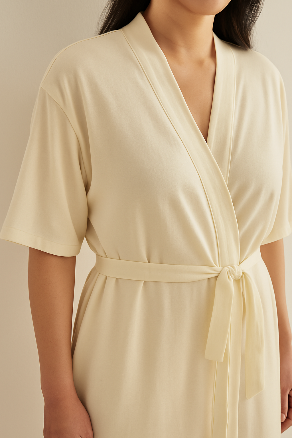 Tencel | Supreme Short-sleeve Robe