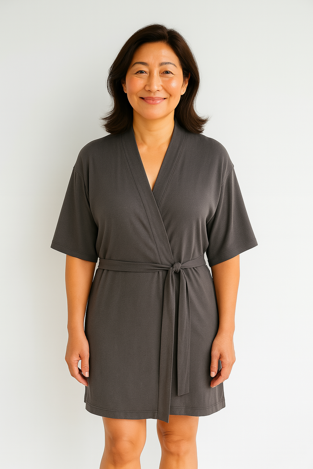 Tencel | Supreme Short-sleeve Robe