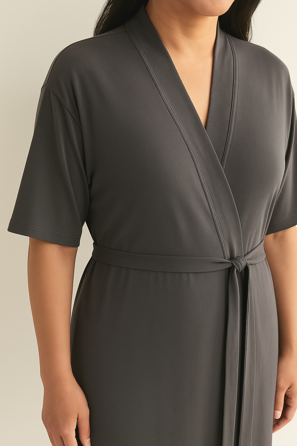 Tencel | Supreme Short-sleeve Robe