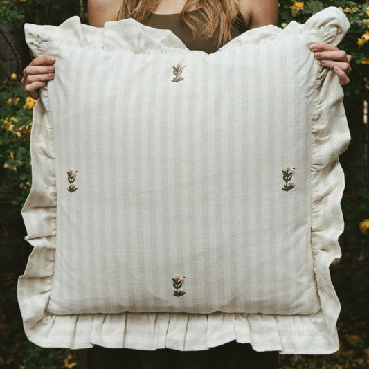 Frances Ruffled Pillow
