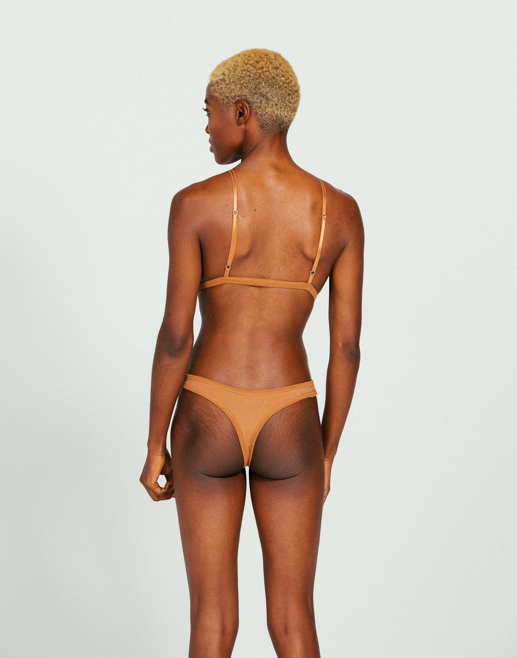 Triangle Bralette - Camel