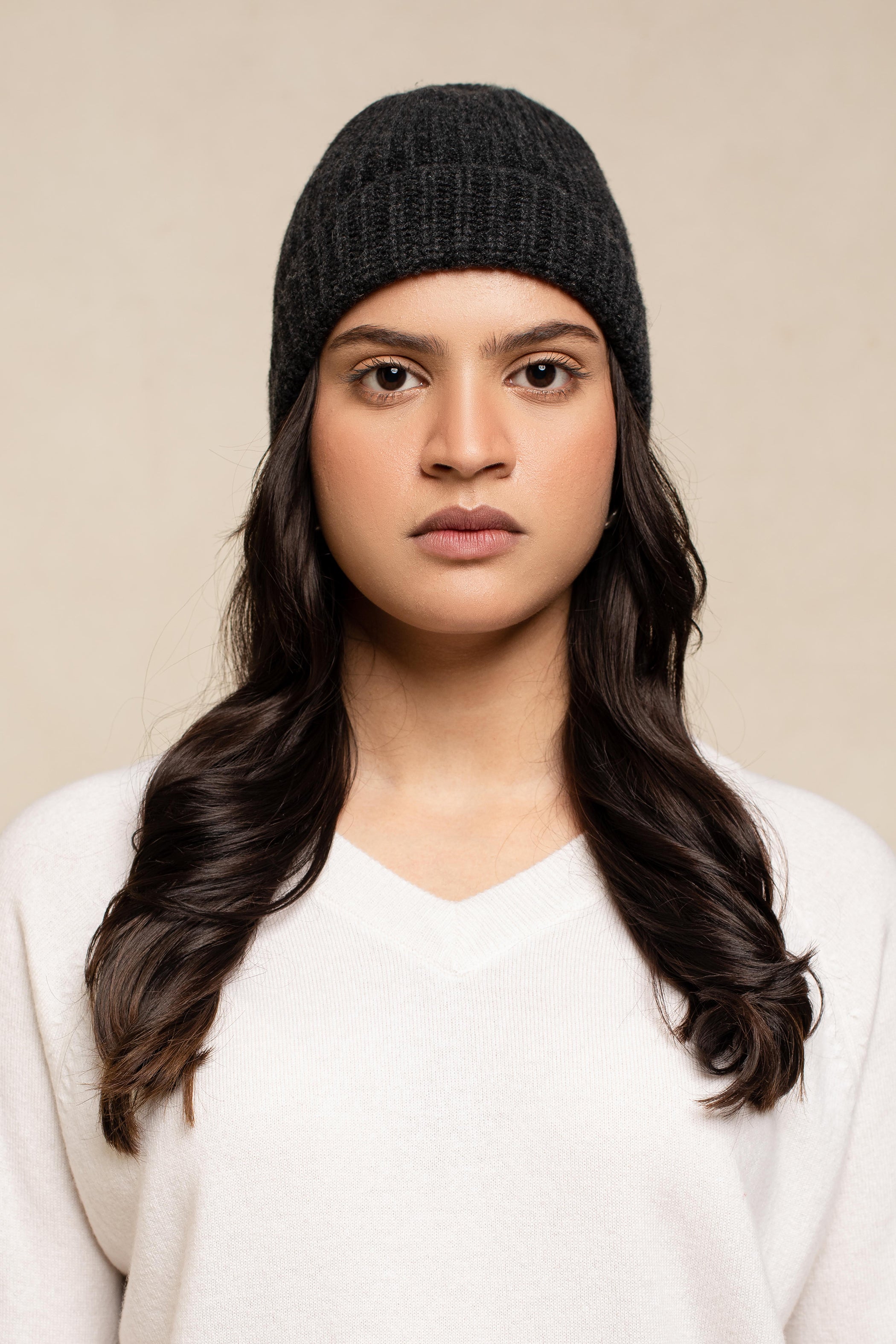 Tara Oriental | Chunky Beanie 100% Cashmere
