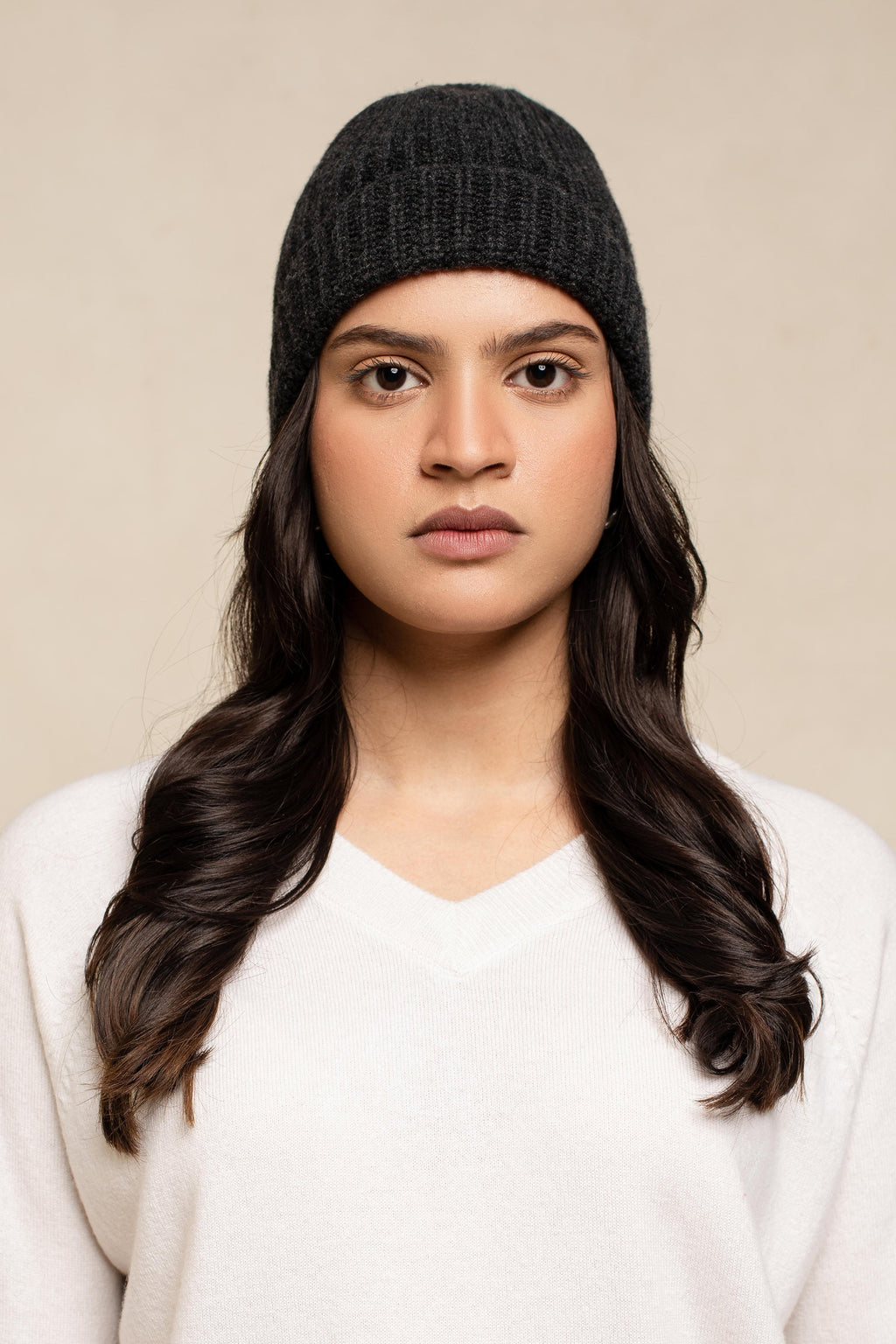 Chunky Cashmere Unisex Beanie