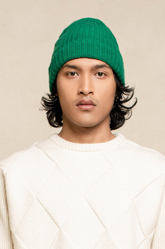 Cashmere Chunky Unisex Beanie