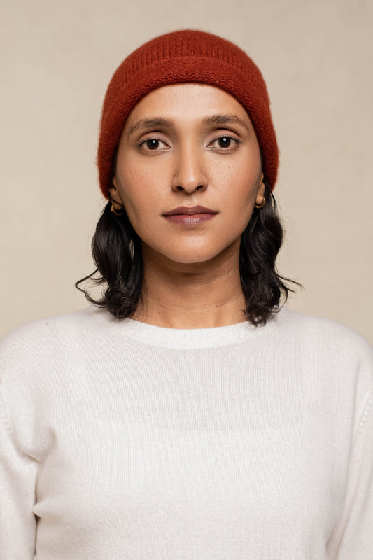 Cashmere & Silk Unisex Beanie
