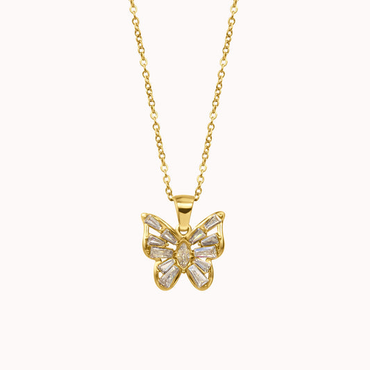 Vanessa Butterfly Necklace - The Peony Haus
