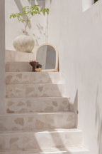 Arch Rattan Mirror