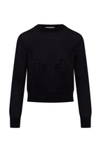 Crochet Design Cropped Sweater