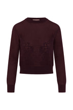 Crochet Design Cropped Sweater