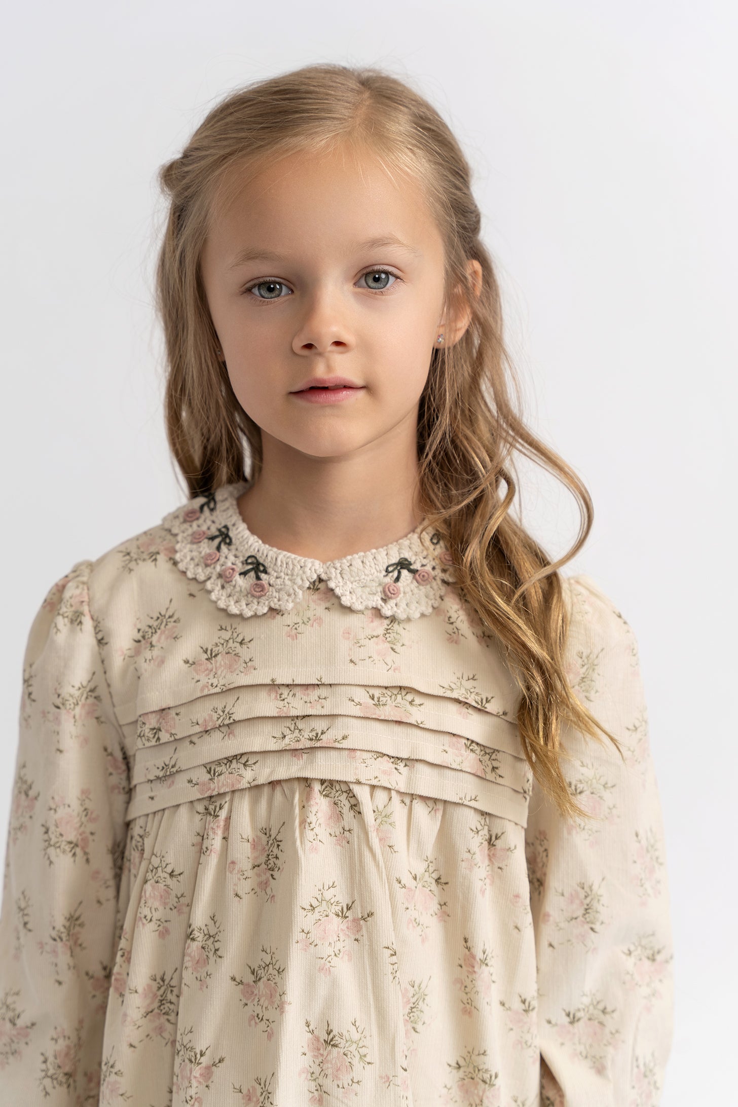 Crochet Collar Dress