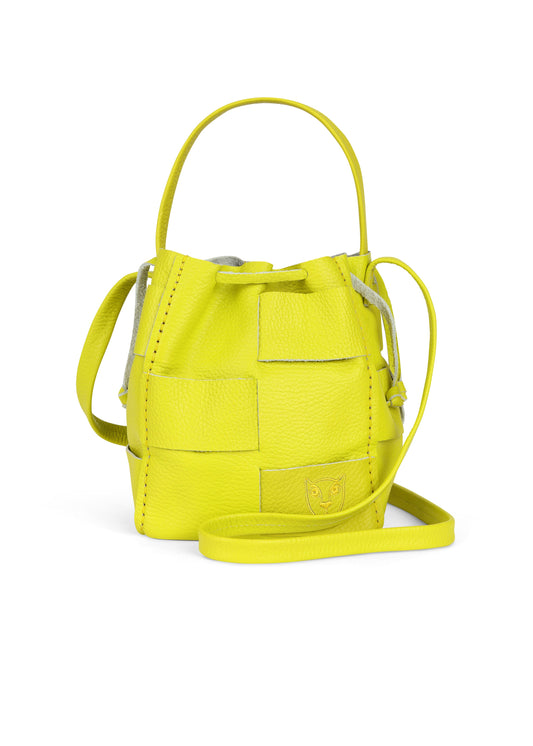 BELLA BUCKET BAG / HIGHLIGHTER YELLOW