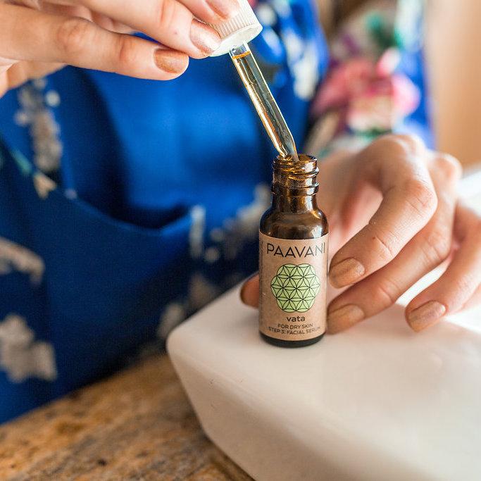 Vata Serum | Ayurvedic Face Oil for Dry, Delicate Skin - The Peony Haus
