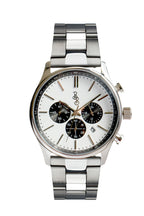 White and Black Chronograph