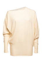 Jewel Asymmetric Boat Neck Top