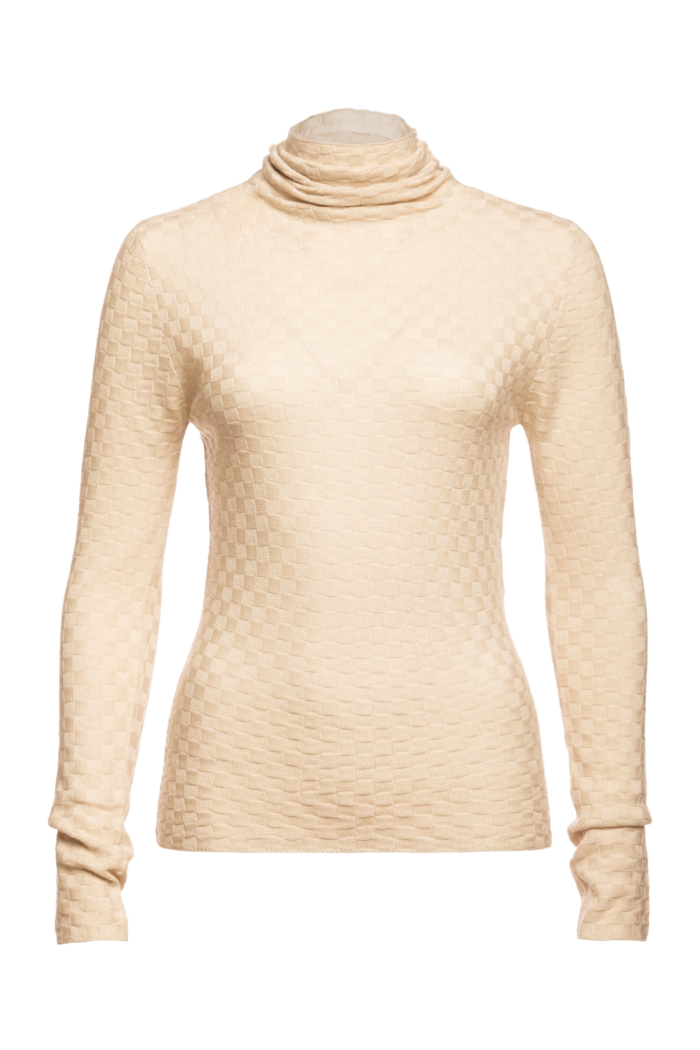 Tourmaline Turtleneck Body Fitted Sweater