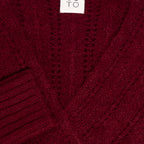 Garnet Wrap Sweater