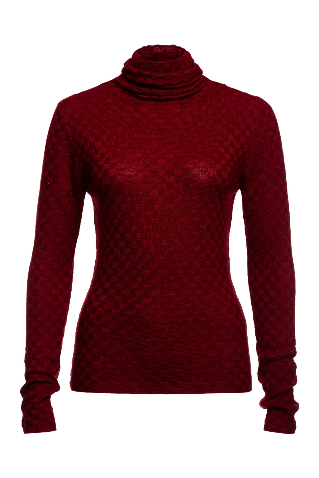 Tourmaline Turtleneck Body Fitted Sweater