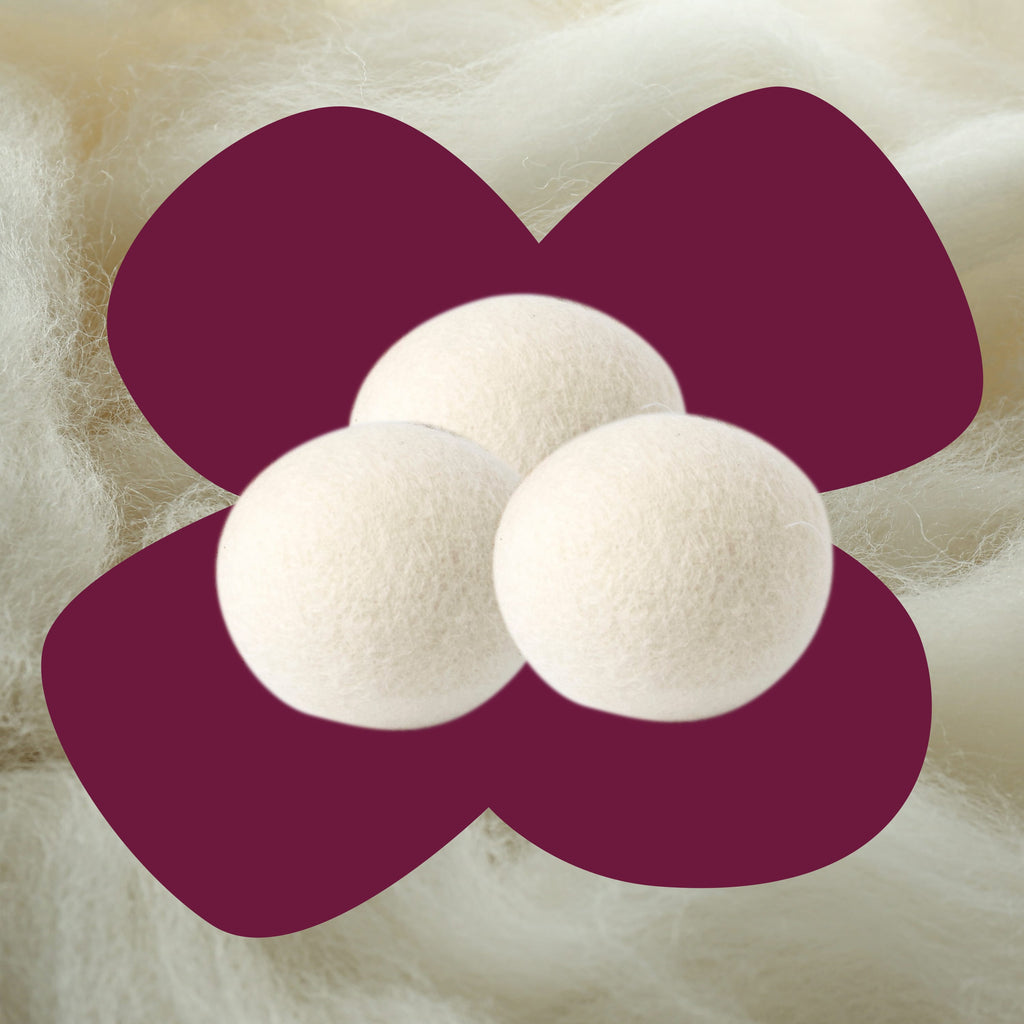 Wool Dryer Balls 6-Pack - The Peony Haus
