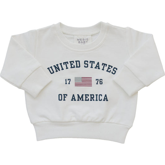 United States Crew Neck - 95% Cotton