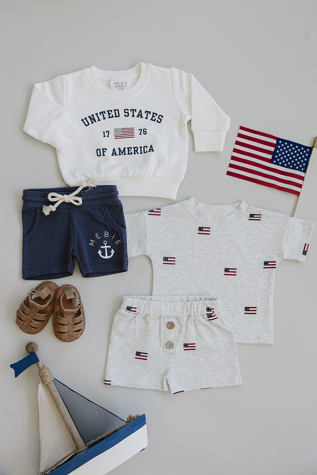 United States Crew Neck - 95% Cotton