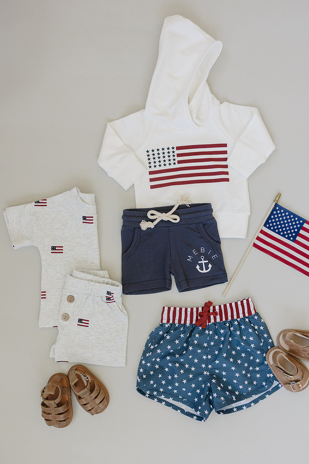 Flag Hoodie - 95% Cotton