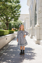 Floral Sailor Dress - 95% Cotton