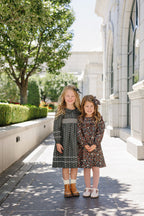 Tulip Smocked Peter Pan Collar Dress - 95% Cotton